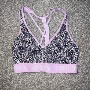 Victoria's Secret Pink Leopard Sports Bra